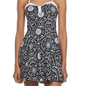 Marvel Her Universe Captain America Black & White Sundress